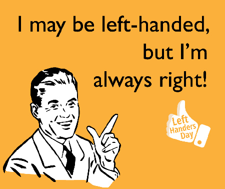 left handed2 world pictures5 کارت پستال های روز جهانی چپ دست