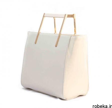 white2 bag1 model10 جدیدترین مدل کیف های سفید