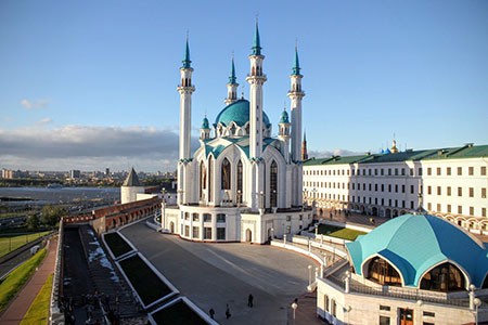 مسجد قل شریف,مسجد کول شریف,بزرگ ترين مسجد روسیه