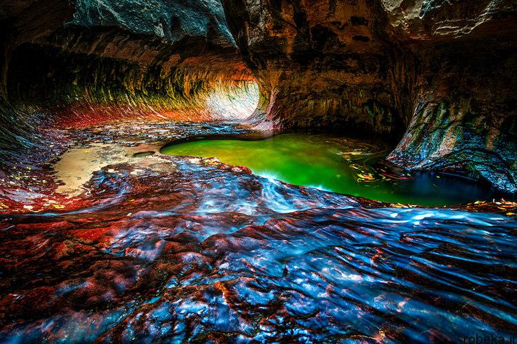 پارک ملی صهیون، یوتا National Park 2 20 عکس دیدنی از پارک های ملی با زمین های رنگین کمانی در ایالات متحده آمریکا