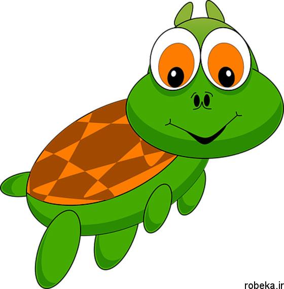 عکس حیوانات : لاکپشت کارتونی و فانتزی