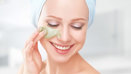 پاکسازی پوست خشک خانگی, مراحل پاکسازی پوست خشک, ماسک صورت برای پاکسازی پوست خشک