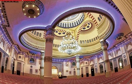 جاذبه های گردشگری دبی, نمای بیرونی مسجد الفاروق, مسجد الفاروق دبی
