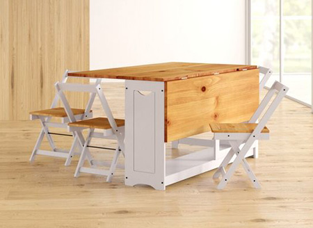 مدل های جدید میز و صندلی تاشو, مدل های چوبی میز و صندلی تاشو