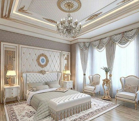 دکوراسیون و چیدمان اتاق خواب،طراحی اتاق خواب royal2 bedroom3 design6 دکوراسیون اتاق خواب های سلطنتی