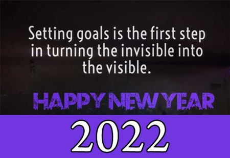 written new year 10 عکس نوشته سال نو میلادی 2022